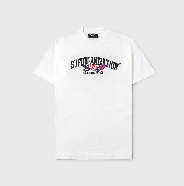 Camiseta Sufgang Sufcities Off-White - Four Street