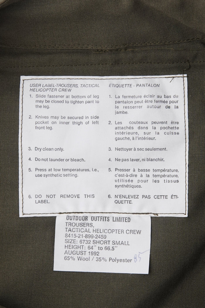 Canadian Army Helicrew Pants
