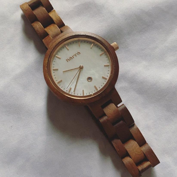 Capiz in Teak and White (NW07)