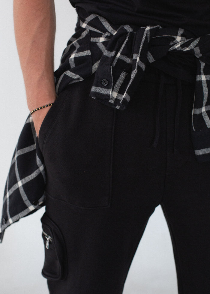 Cargo Jogger with Grosgrain