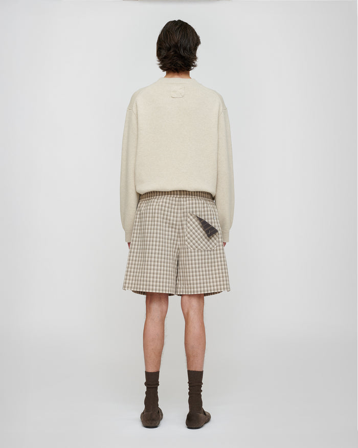 Carlito - Shorts - Creme/Grey