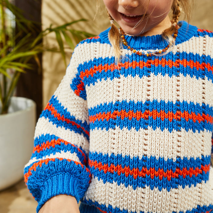 Carmila Kids Knit Jumper - Azure