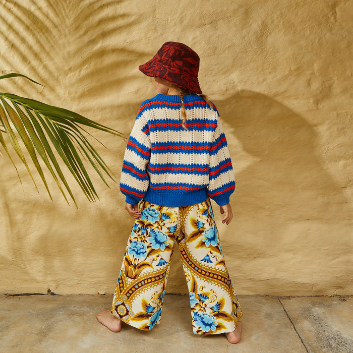 Carmila Kids Knit Jumper - Azure