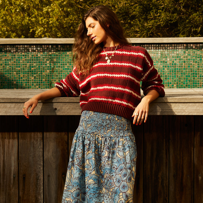 Carmila Knit Jumper - Garnet
