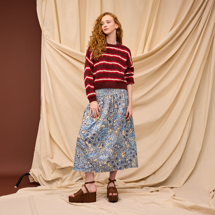 Carmila Knit Jumper - Garnet