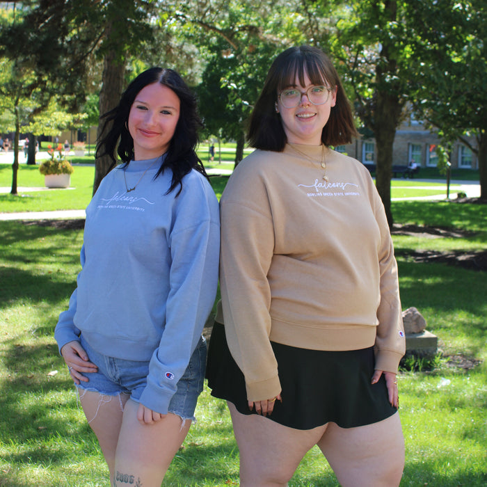 Champion Ladies Falcons B.G.S.U. Triumph Fleece Mock Crew