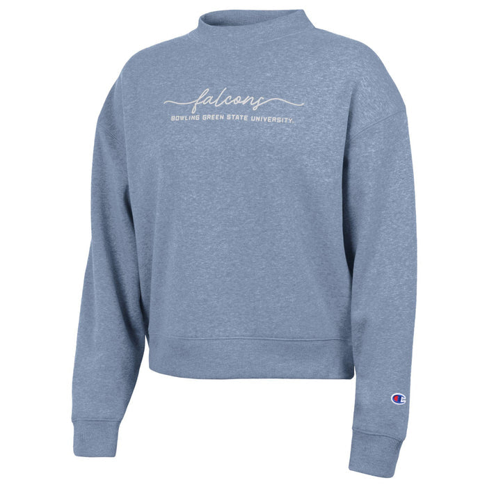 Champion Ladies Falcons B.G.S.U. Triumph Fleece Mock Crew