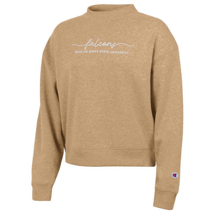 Champion Ladies Falcons B.G.S.U. Triumph Fleece Mock Crew