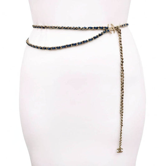 CHANEL DENIM CHAIN BELT