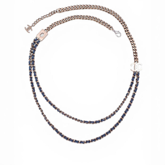 CHANEL DENIM CHAIN BELT