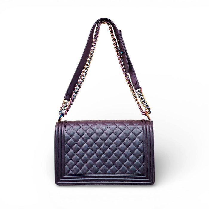 CHANEL IRIDESCENT BOY BAG