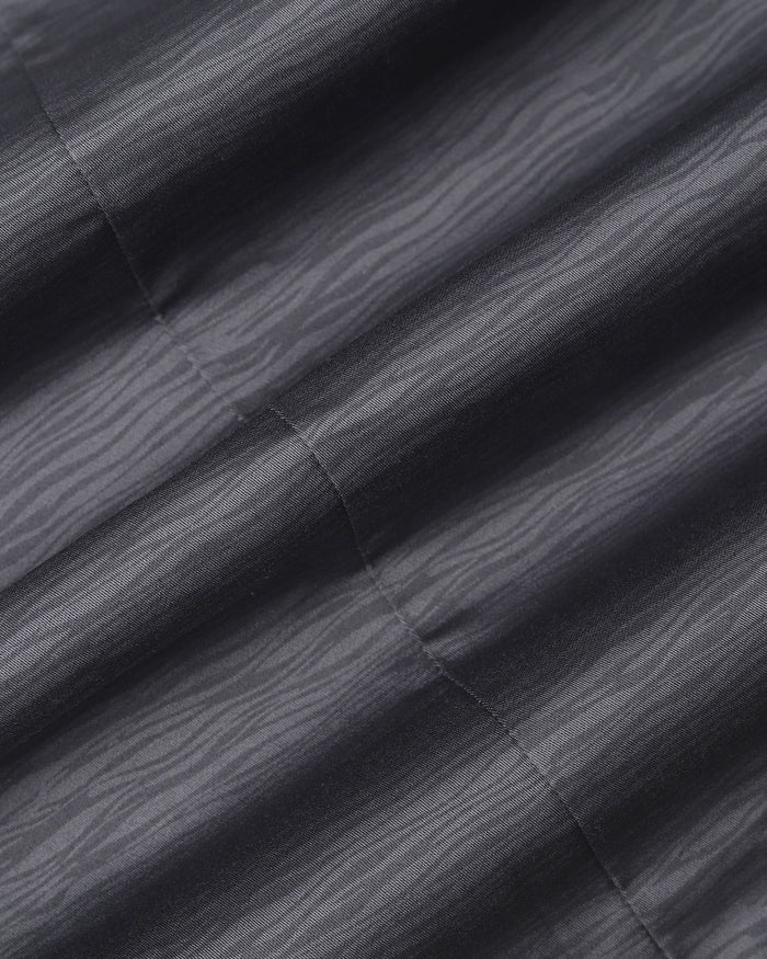 Charcoal Grey Printed Shirt - Montero
