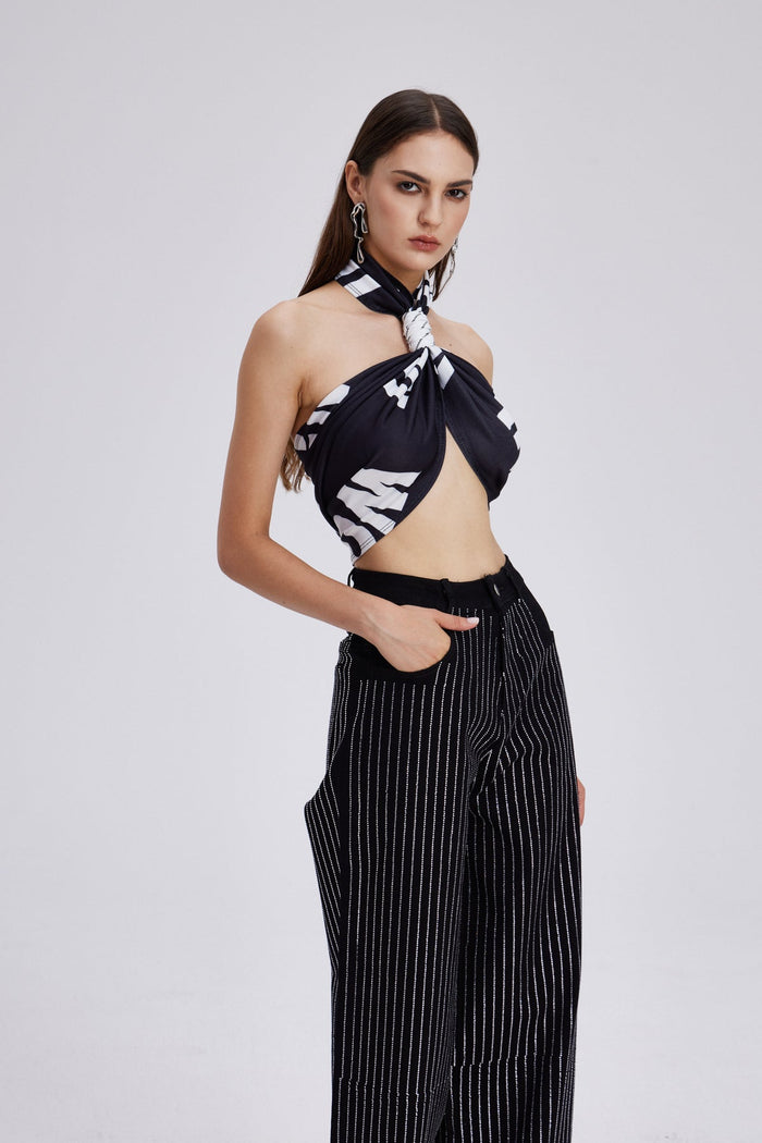 chedomir-halter-neck-print-crop-top-in-black