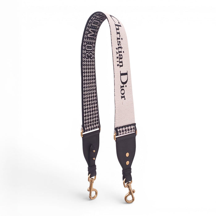CHRISTIAN DIOR HOUNDSTOOTH PURSE STRAP