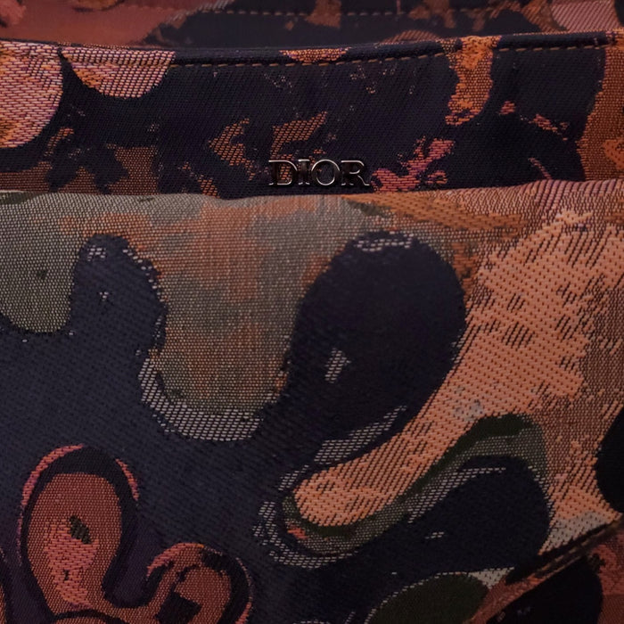CHRISTIAN DIOR X PETER DOIG SOFT SADDLE BAG