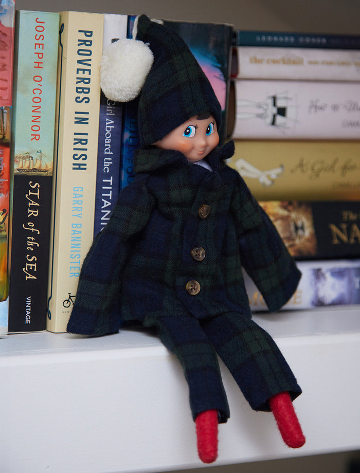 Christmas Elf Pyjama Set - #color_green-blackwatch