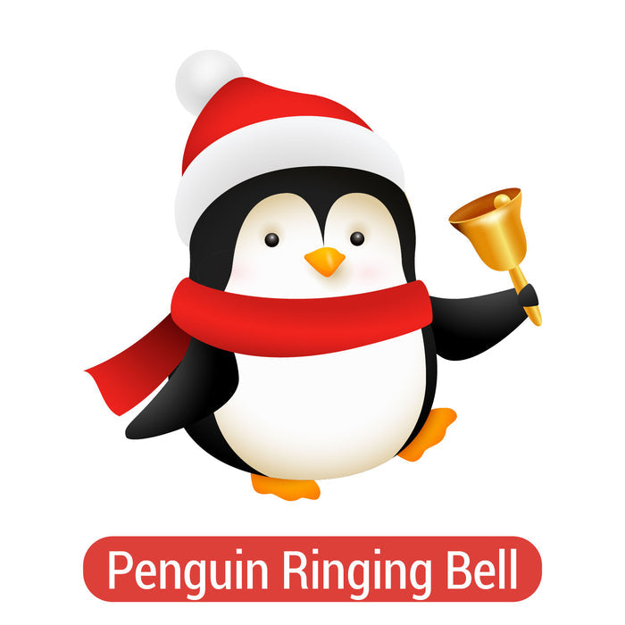 Penguin Ringing Bell