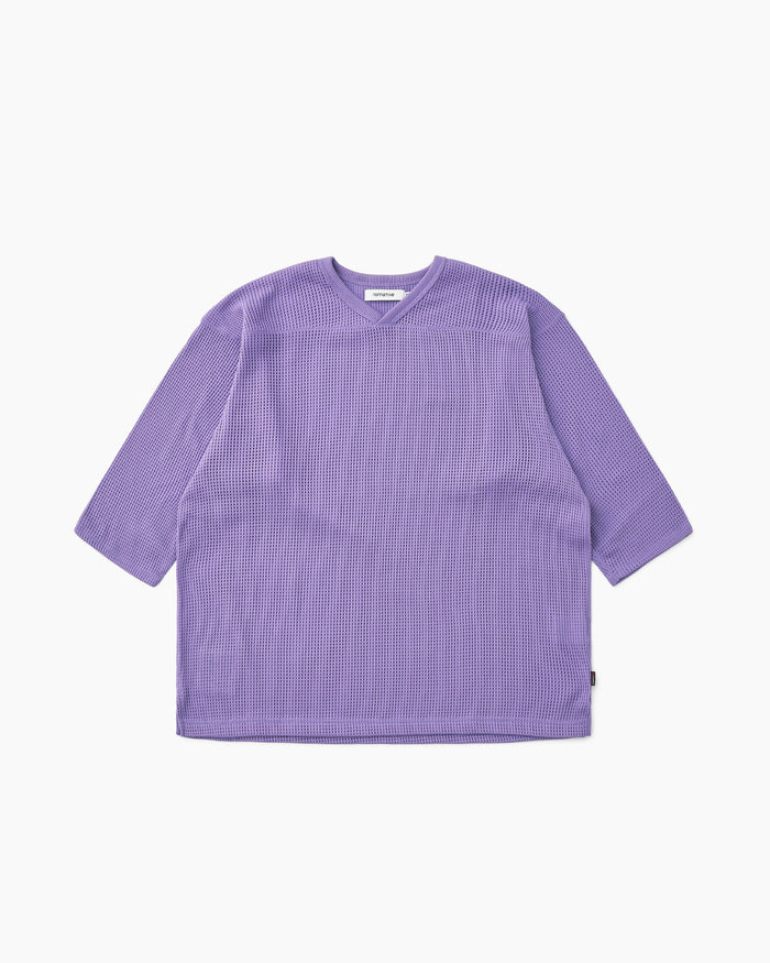 Coach Q/S V-Neck Tee Poly Mesh Polartec® Power Dry® Lilac