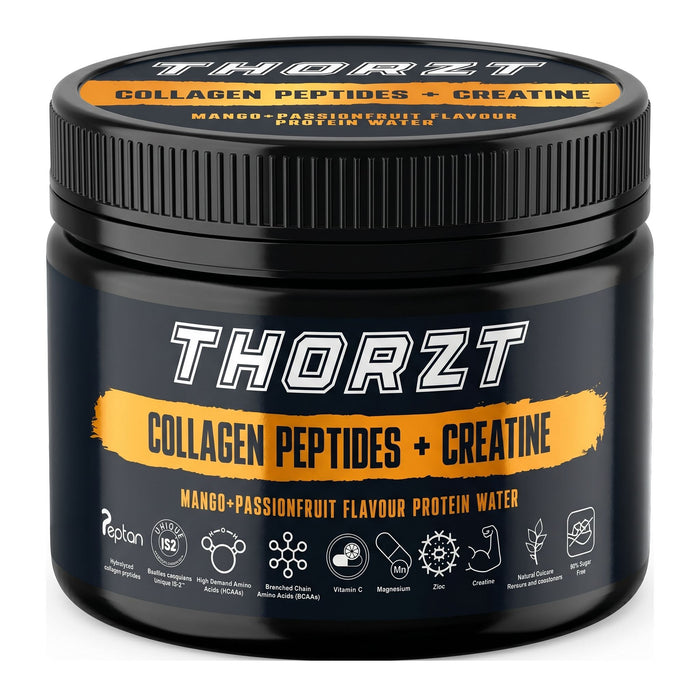 Collagen Peptides + Creatine Protein Water 300g Tub THRECT