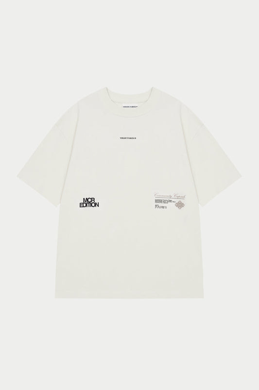 COMMUNITY CAPSULE T-SHIRT - OFF WHITE