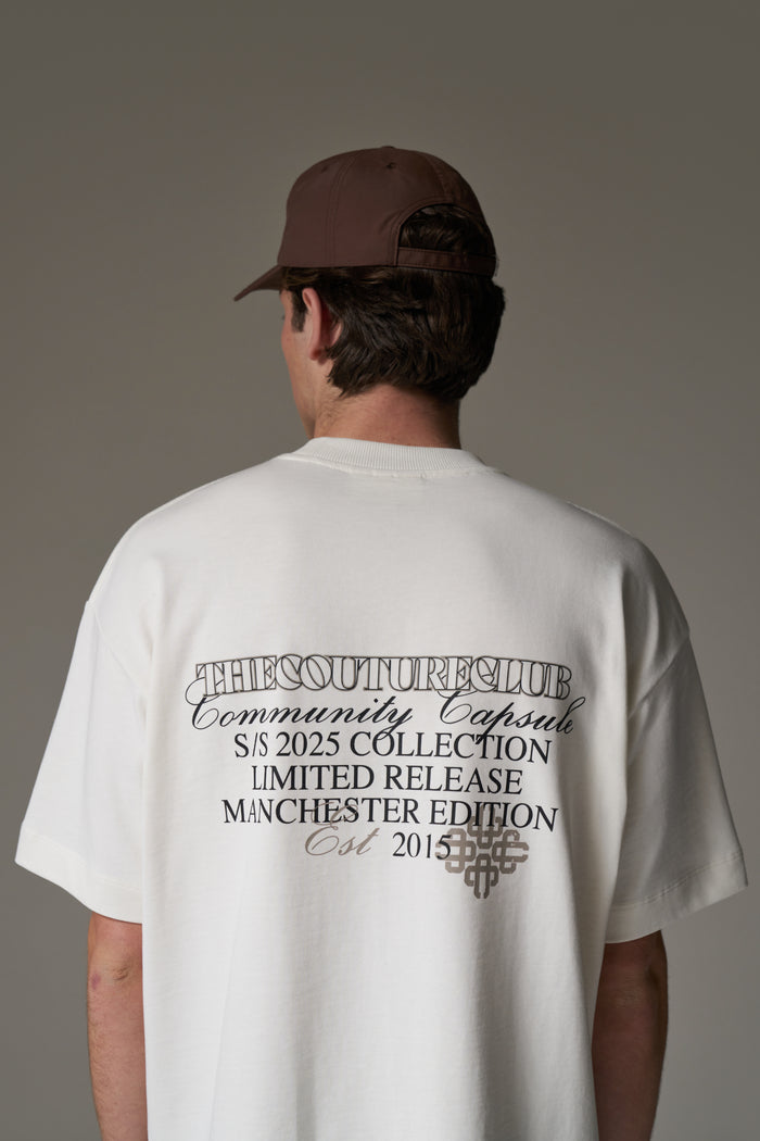COMMUNITY CAPSULE T-SHIRT - OFF WHITE