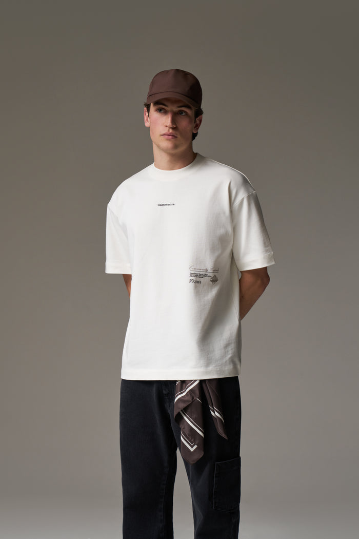 COMMUNITY CAPSULE T-SHIRT - OFF WHITE