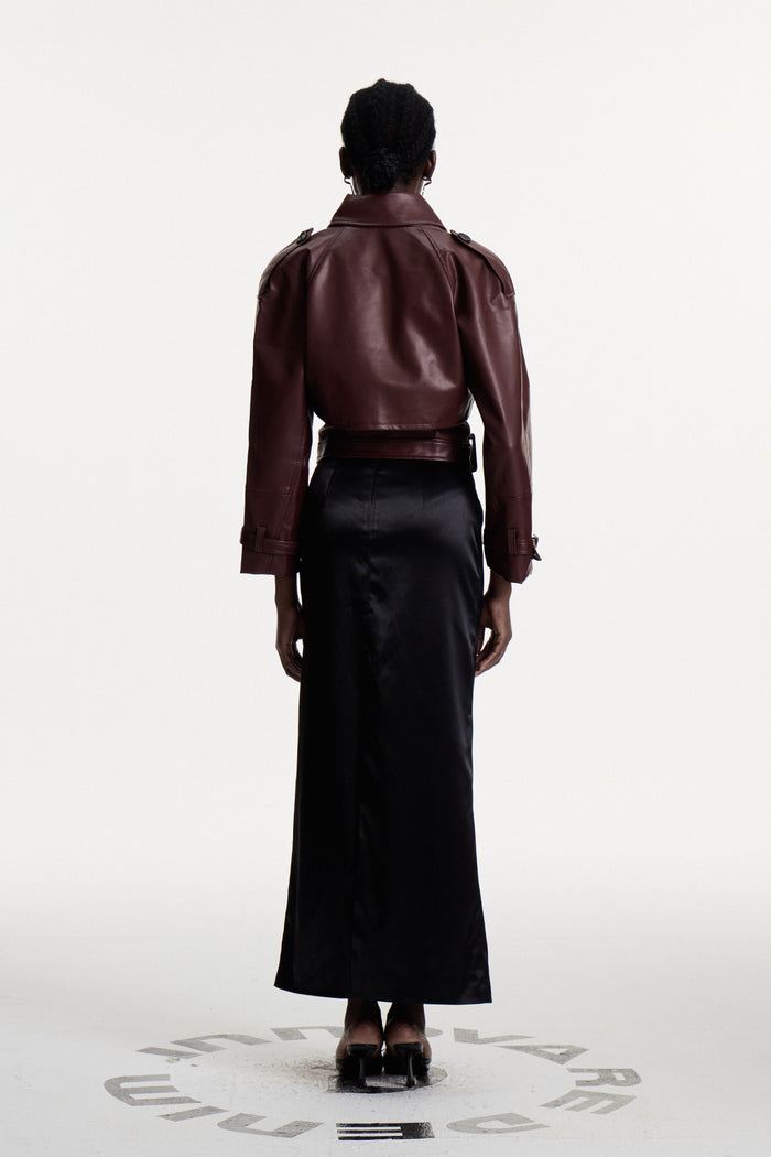 Conley Asymmetric Leather Jacket