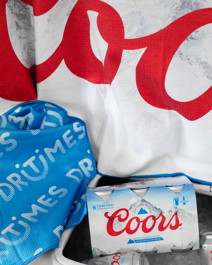 Coors X Drtimes Beach Towel