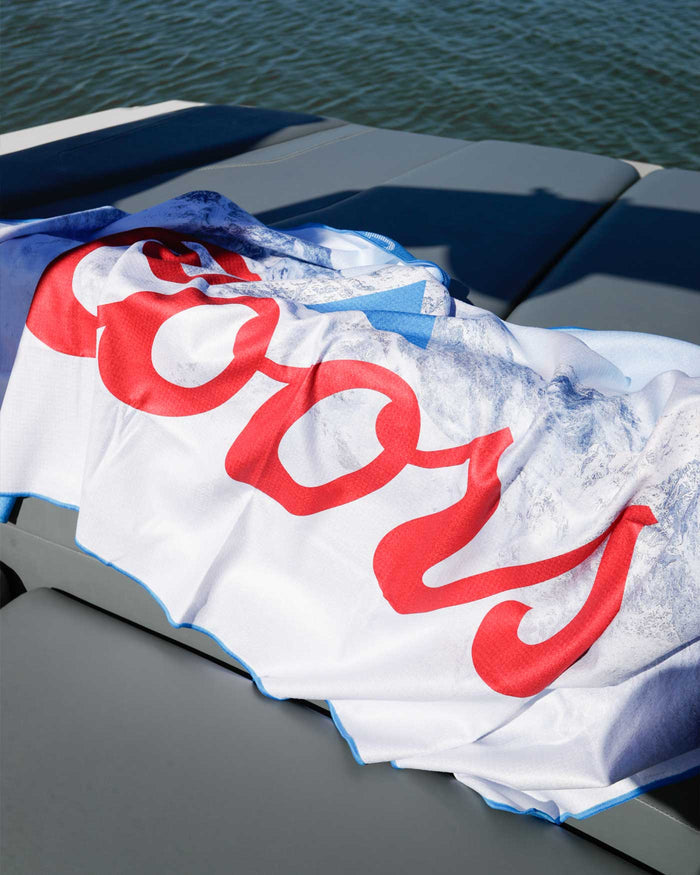Coors X Drtimes Beach Towel