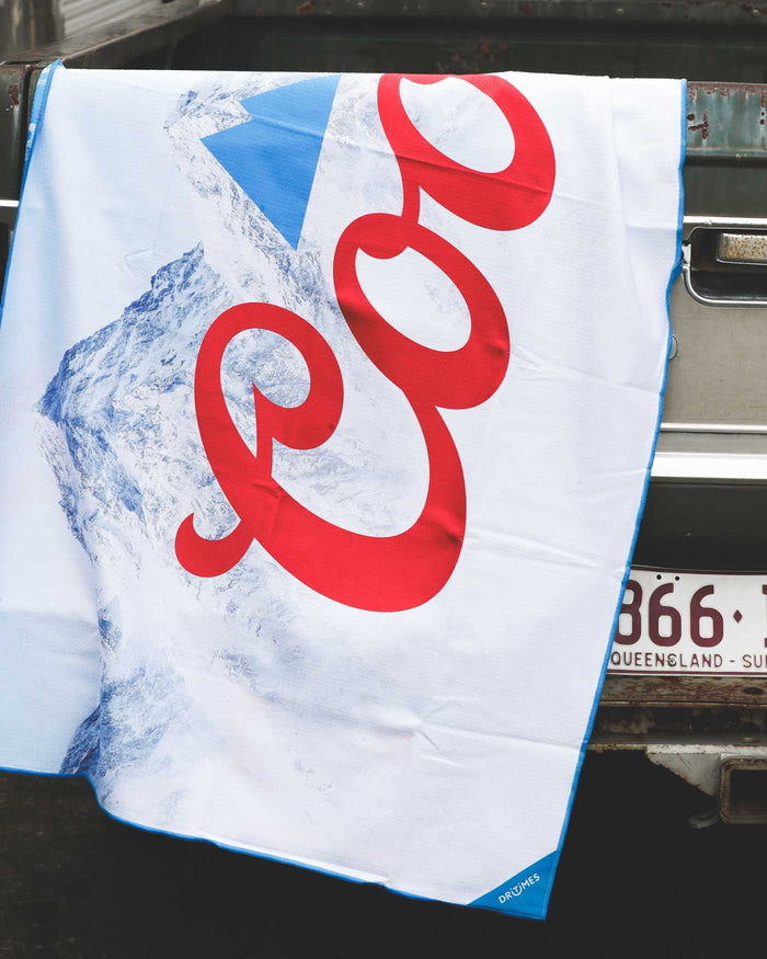 Coors X Drtimes Beach Towel