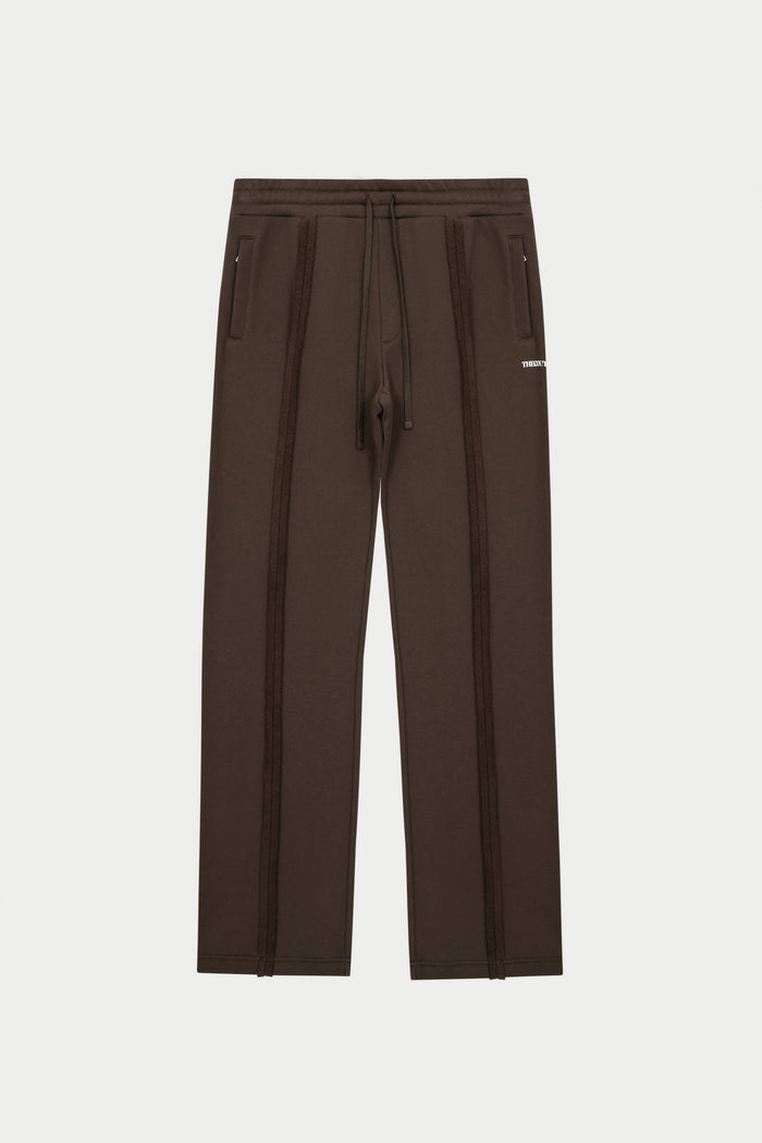 COPYRIGHT STRAIGHT LEG JOGGERS - BROWN
