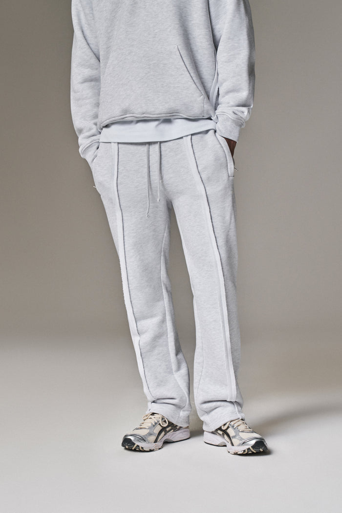 COPYRIGHT STRAIGHT LEG JOGGERS - GREY MARL