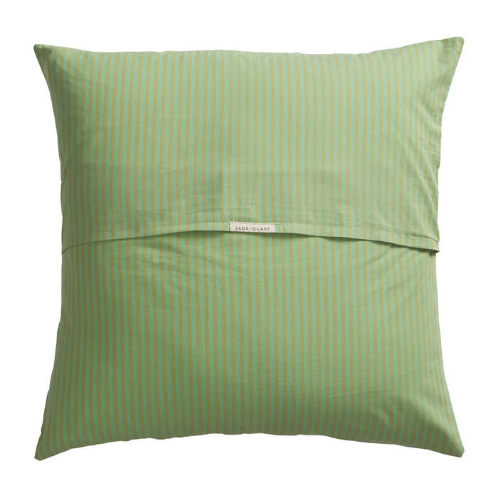 Cordell Cotton Euro Pillowcase Set - Emerald