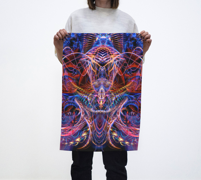 Cosmic Noise Tea Towel