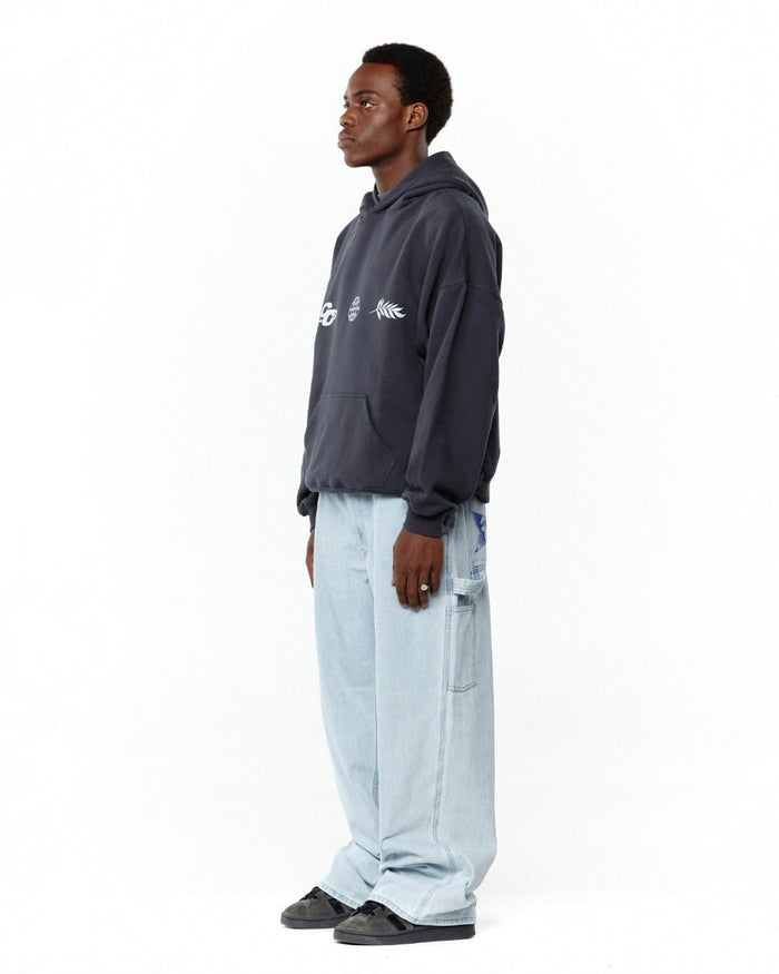CREATING HOODIE DARK BLUE - COLD CULTURE #man