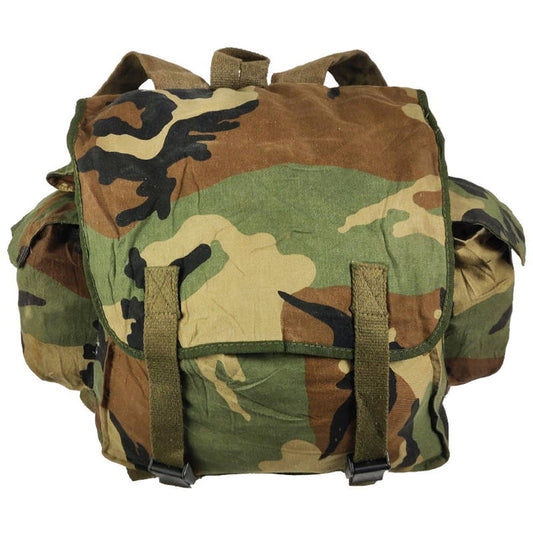 Croatian Army Woodland Backpack - Croatian Army Surplus - Day Packs