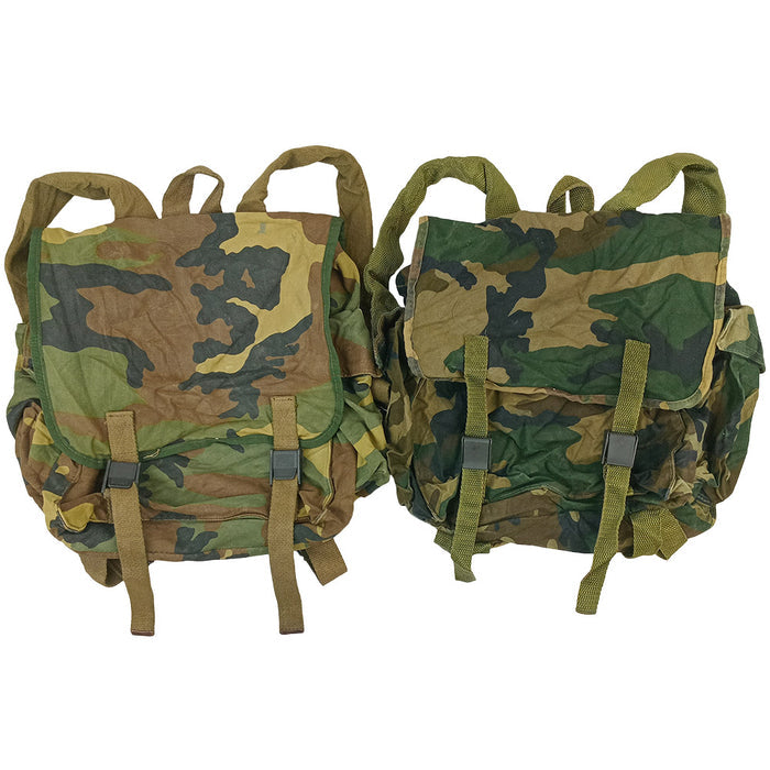 Croatian Army Woodland Backpack - Croatian Army Surplus - Day Packs