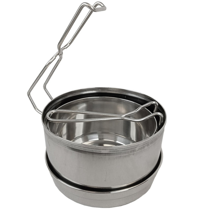 Czech Style Stainless Steel Mess Kit - Czech Army Surplus - Mess Kits