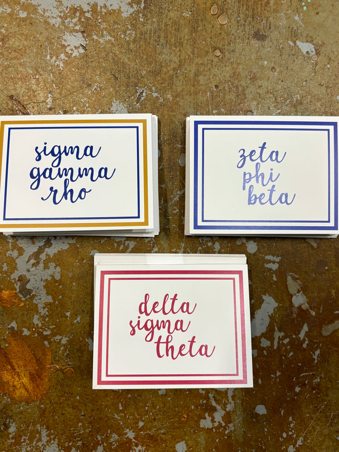 D9 - Sorority Foldover Notes