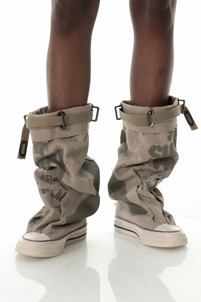 Dacian Print Denim Shoes