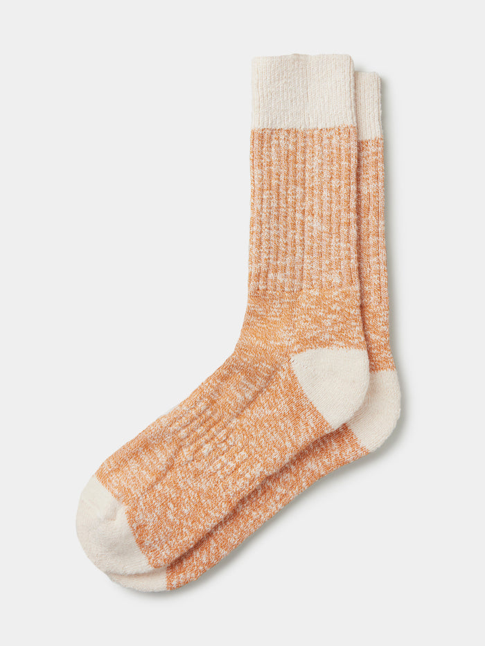 Aubin Orange Twist Dale Twist Sock | Socks