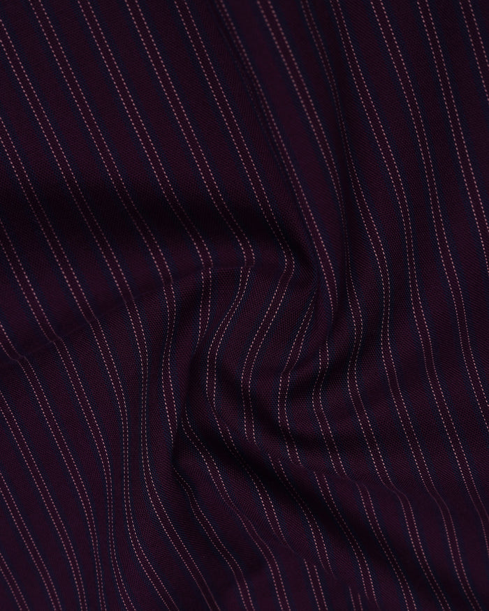 Dark Purple Stripe Shirt - Korn