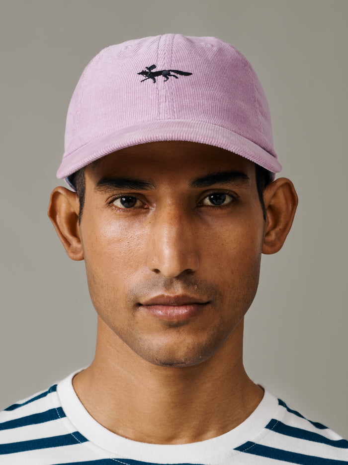Aubin Lilac Dearne Cord Cap | Hats
