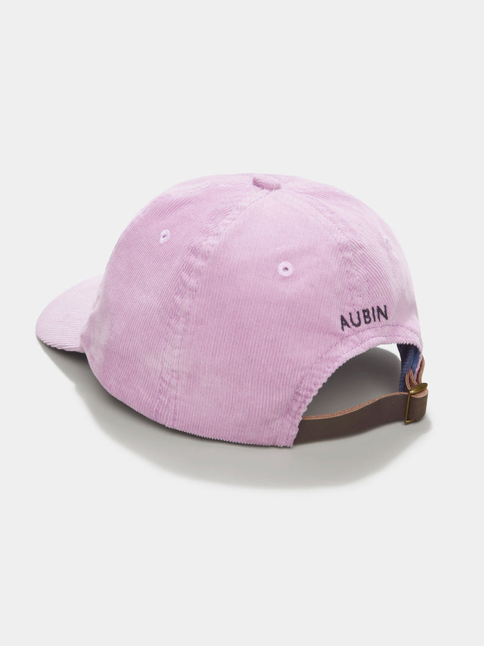Aubin Lilac Dearne Cord Cap | Hats