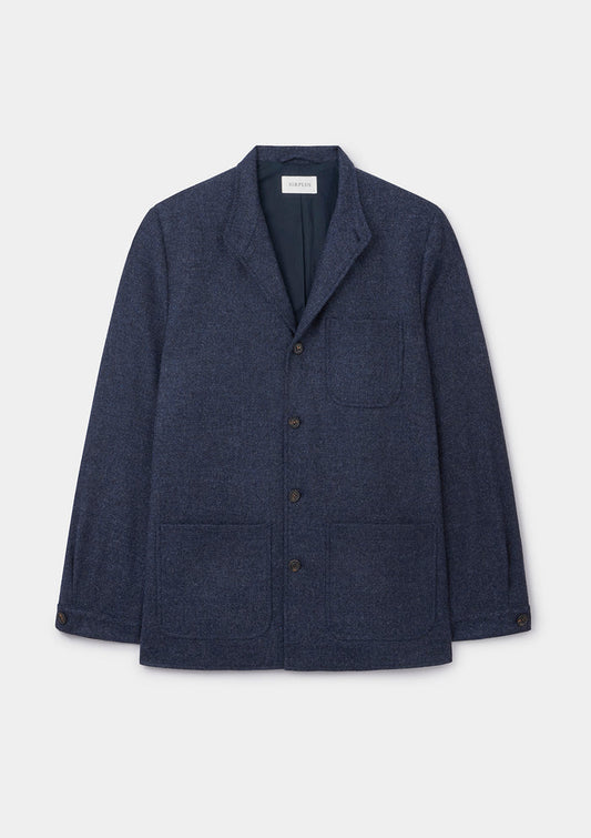 Denim Blue Twill Teba Jacket, Teba Jacket - SIRPLUS