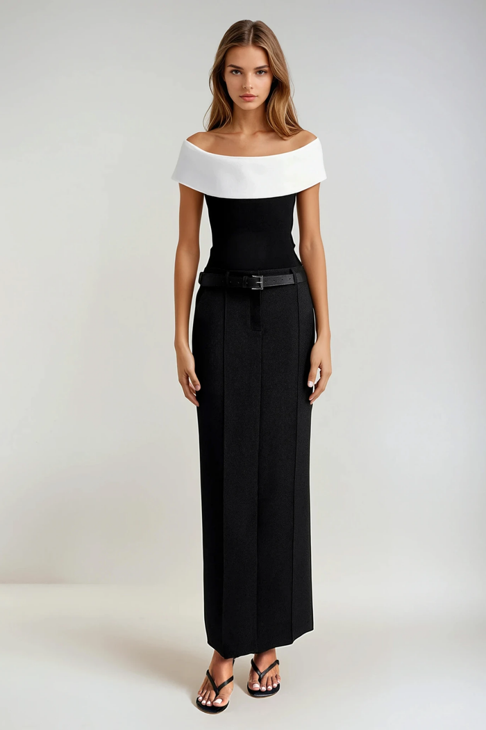 Denise Off Shoulder Bodycon Top