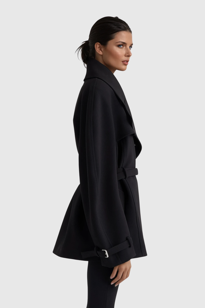 Desiderata Lapel Asymmetric Jacket