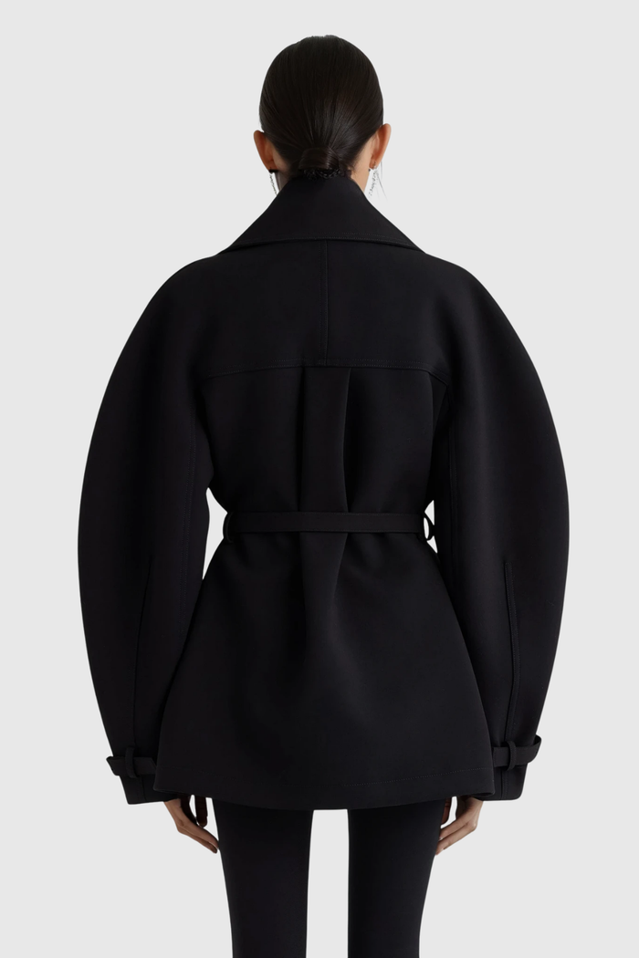 Desiderata Lapel Asymmetric Jacket