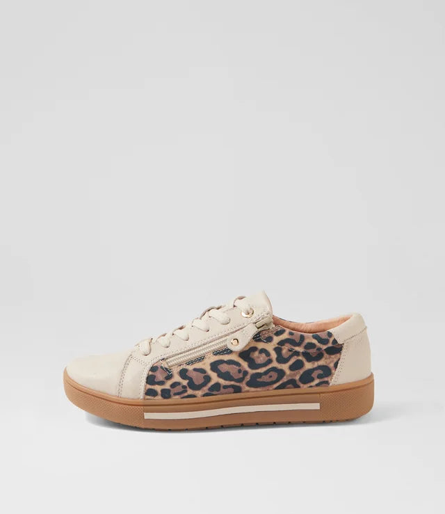 D/F SUPERSOFT EVONE ALMOND /TAN LEOPARD