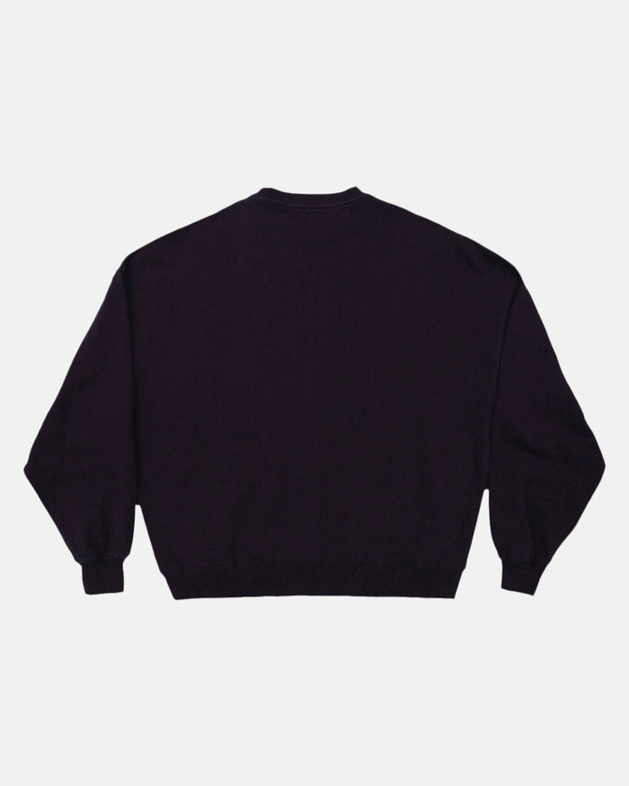 DISORTED CREWNECK ULTRAMARINE PURPLE